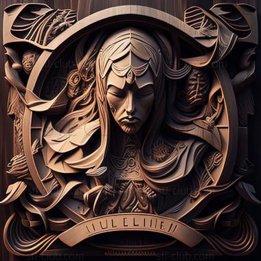 3D модель Игра Бесконечная легенда (STL)